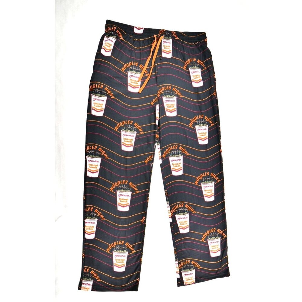 Maruchan Ramen Instant Lunch Noodles  Noodle Night Lounge Pants Size XL